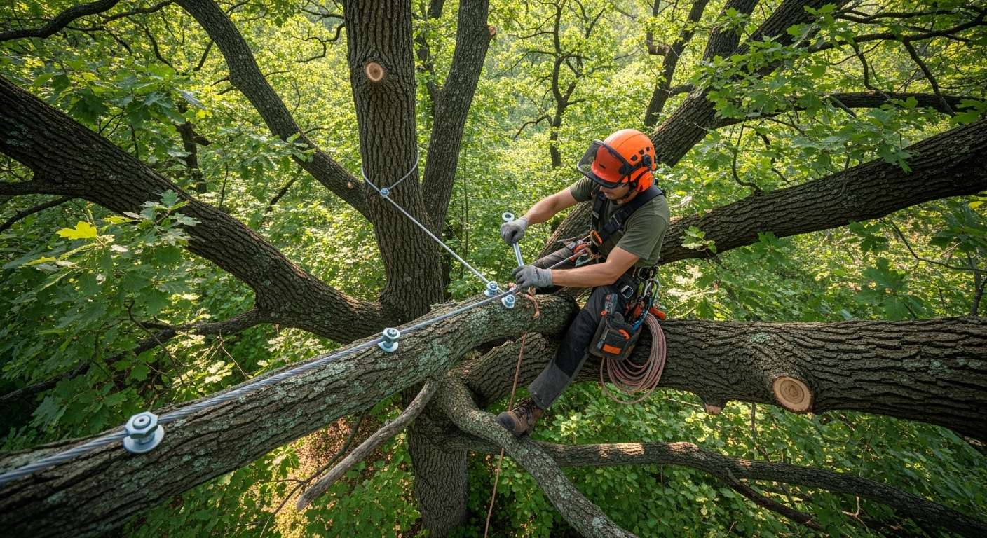 Tree Cabling Support System