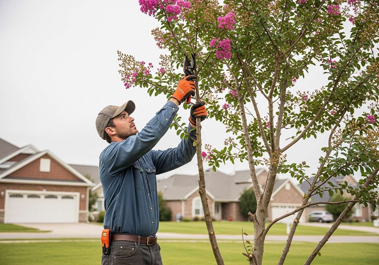 Natural Crepe Myrtle Shape
