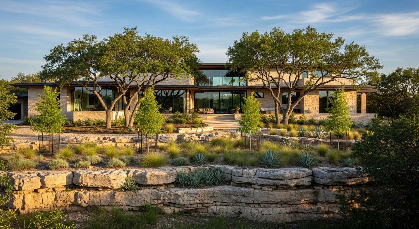 Scenic Hill Country Trees in Northwest Hills 78731