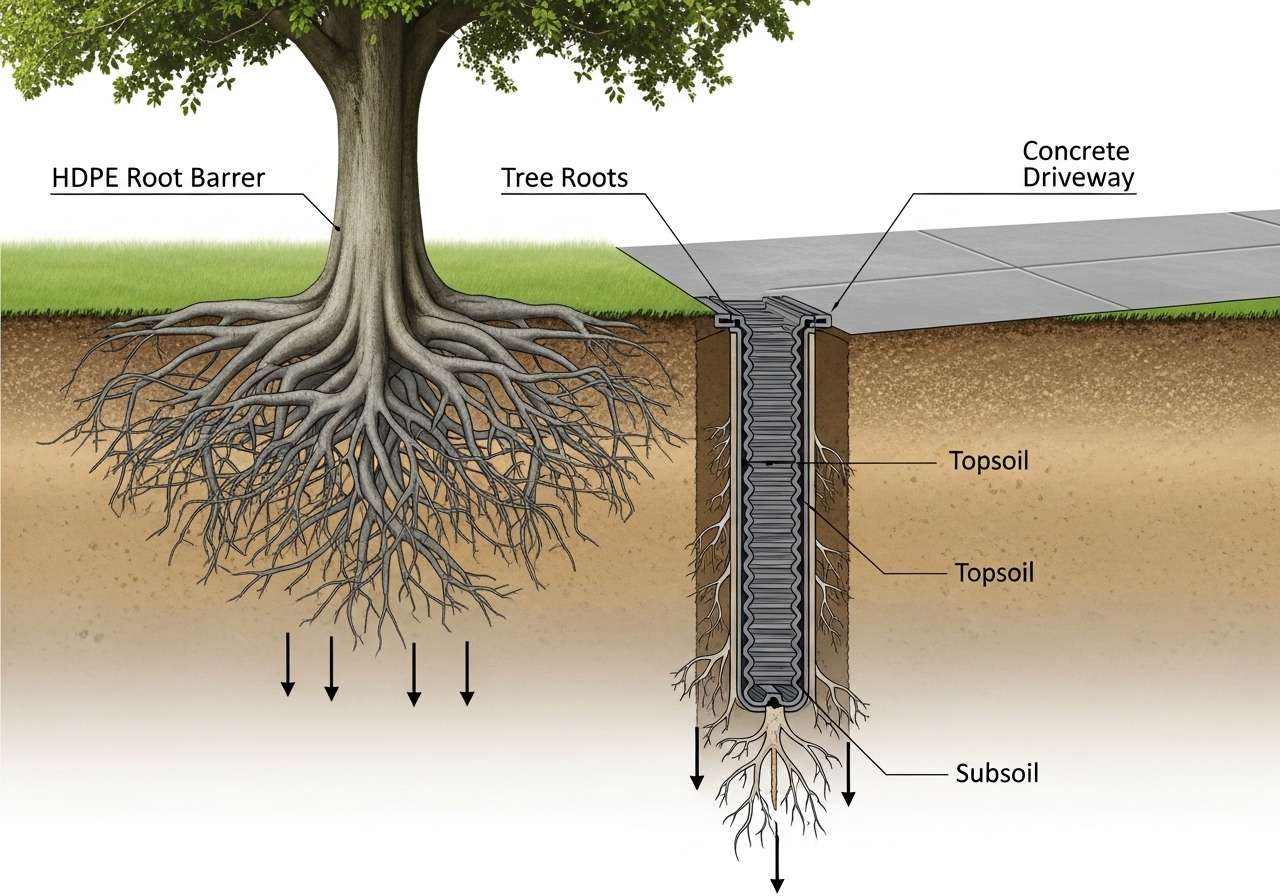 Tree Root Flare Exposure