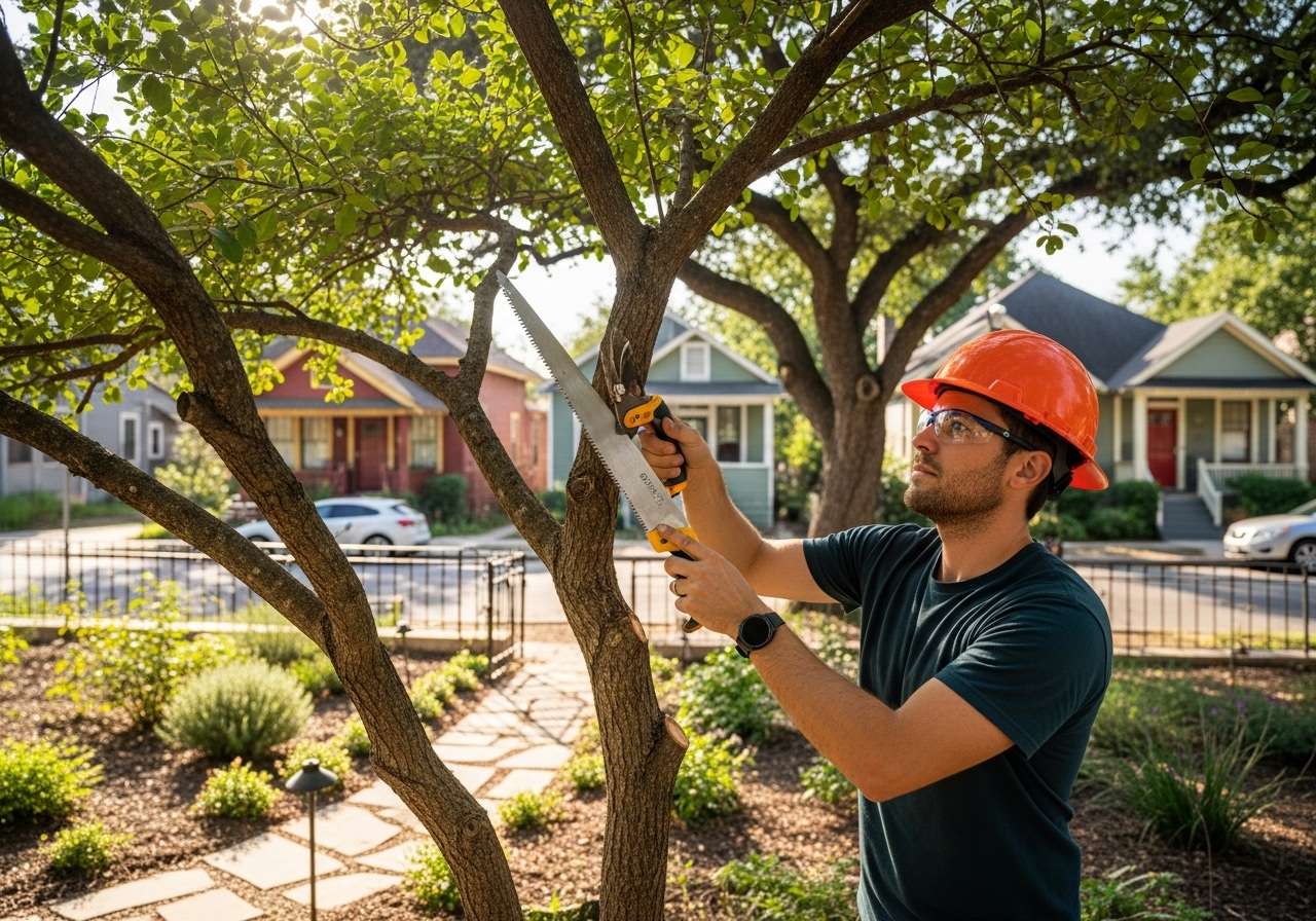 Tree Pruning in Travis Heights Austin